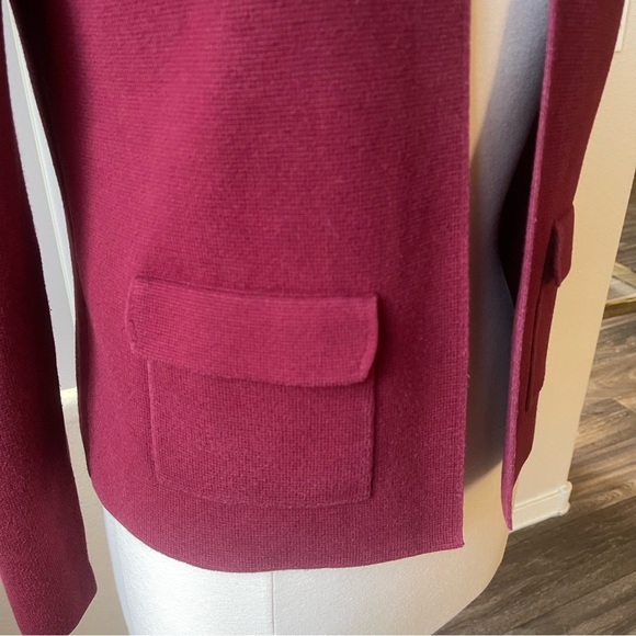 Banana Republic Cropped Heavy Thick Sweater Blazer Size: XS - Picture 6 of 13